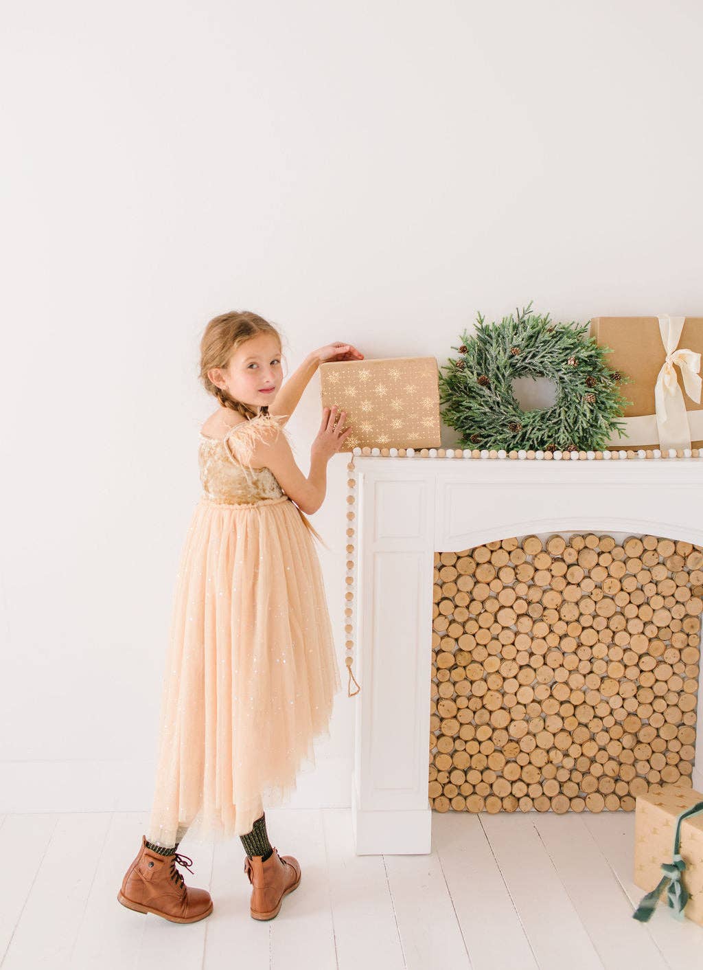 Jolie Dress in Golden Child