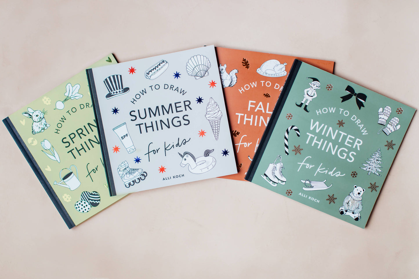Fall Things: How to Draw Books for Kids with Pumpkins, Scarecrows, Turkeys and More
