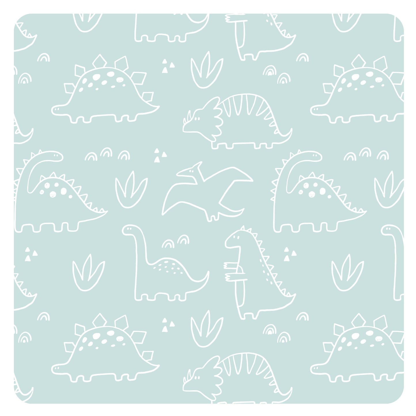 Dino Friends (Sage) Bapron