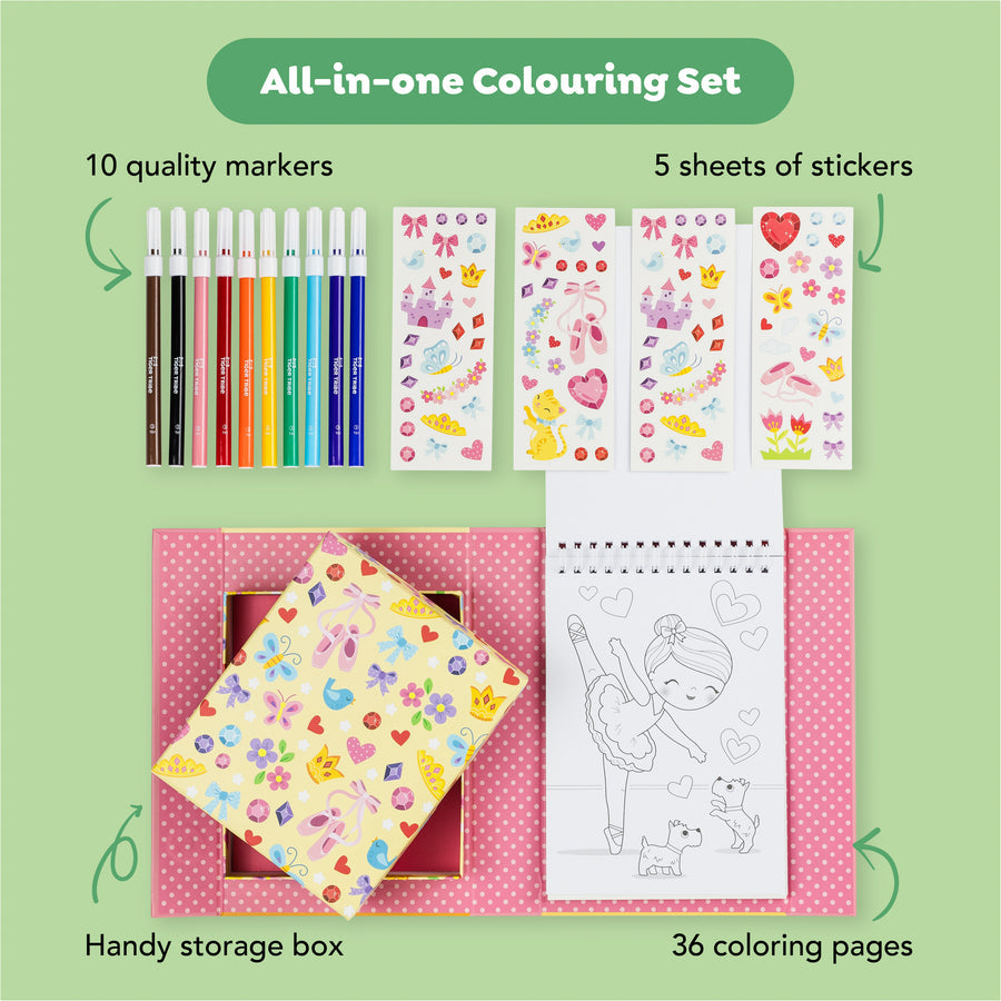 Colouring Set - Ballet