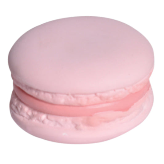 Macaroon Natural Rubber Teether/Rattle
