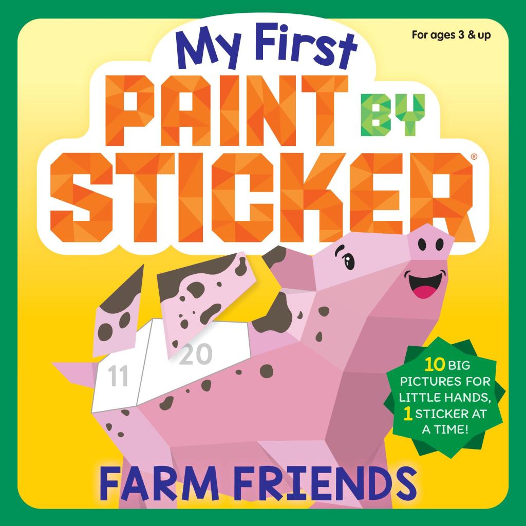 My First Paint by Sticker: Farm Friends