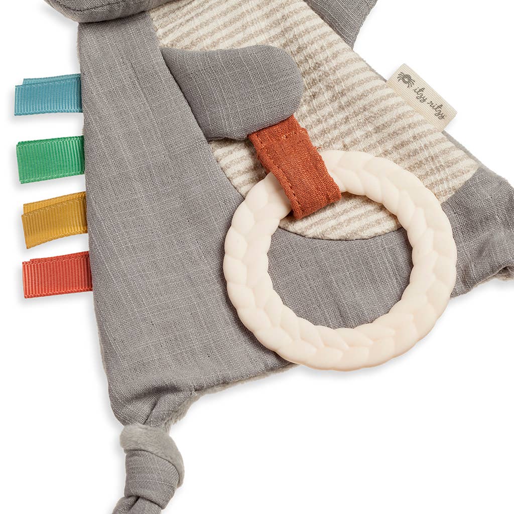 Bitzy Crinkle Sensory Toy with Teether