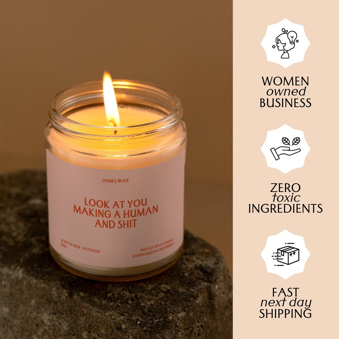 Look At You Making A Human And Shit Candle