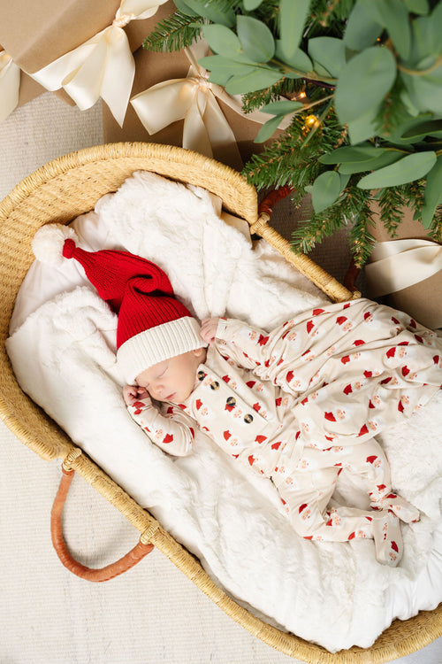 Santa Baby Swaddle Blanket