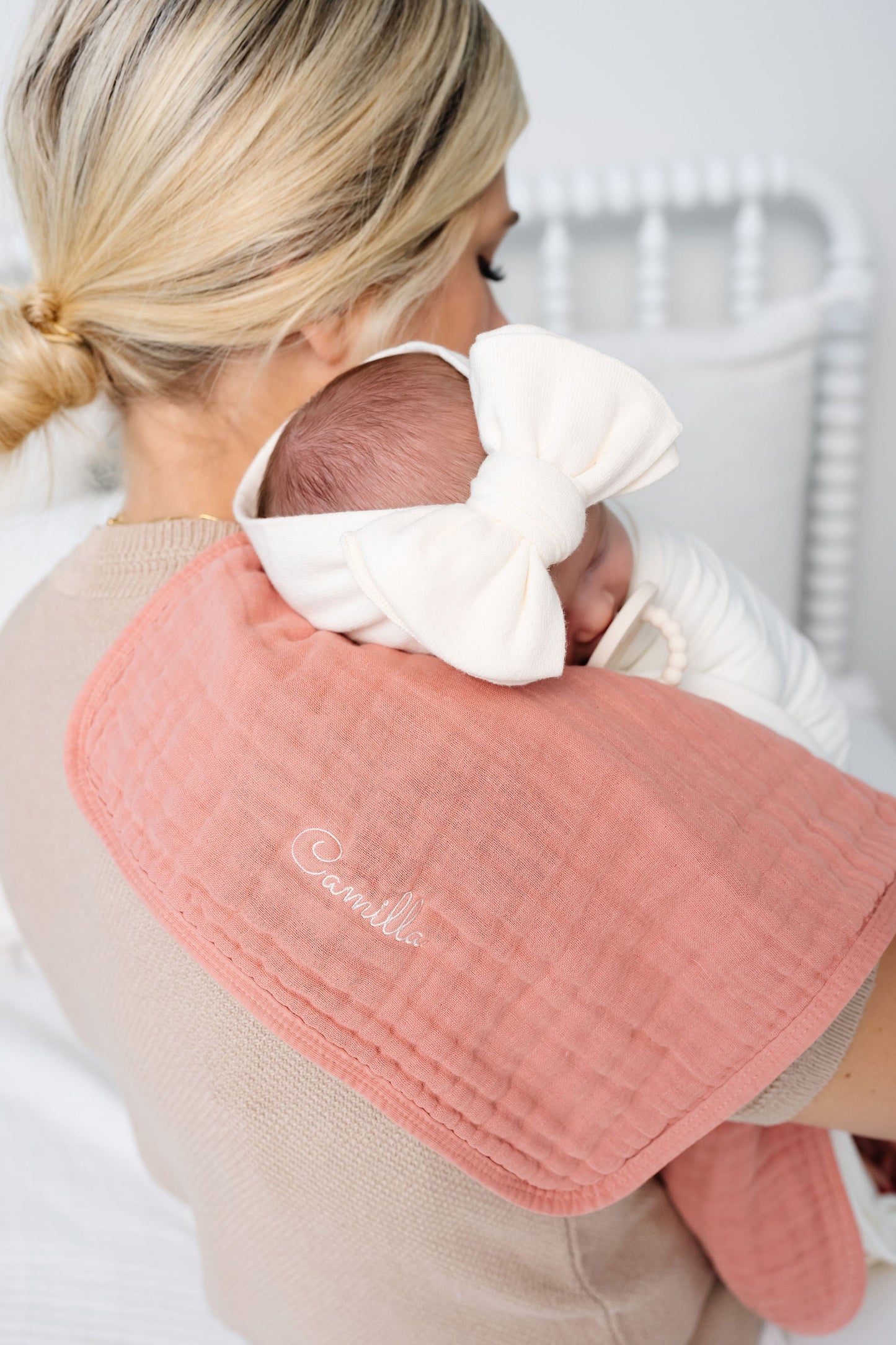 Cloud Muslin™ Burp Cloth 2 Pack - White