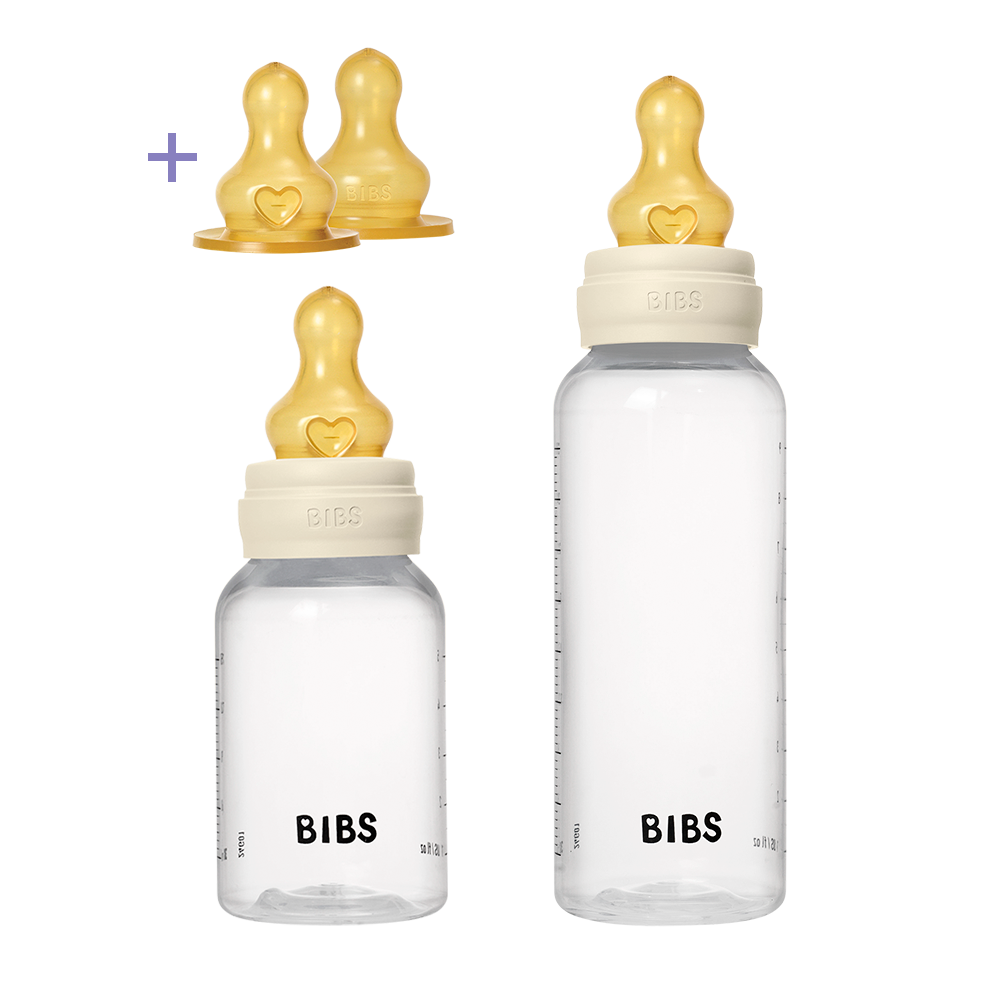 Baby BPA-Free PP Bottle Grow and Flow set 5oz/9oz -Ivory