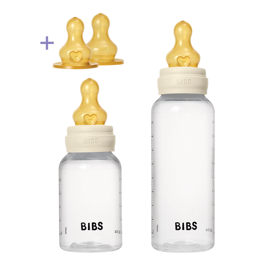 Baby BPA-Free PP Bottle Grow and Flow set 5oz/9oz -Ivory