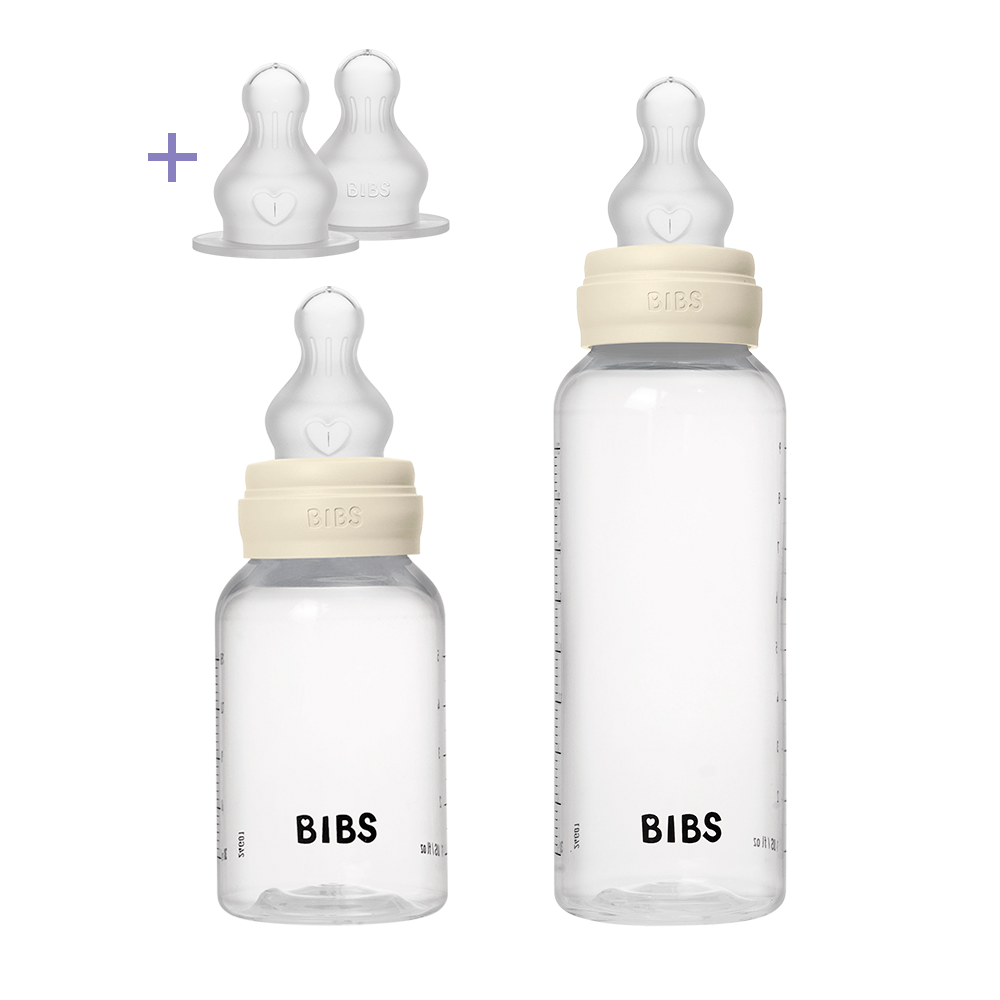 Baby BPA-Free PP Bottle Grow and Flow set 5oz/9oz -Ivory