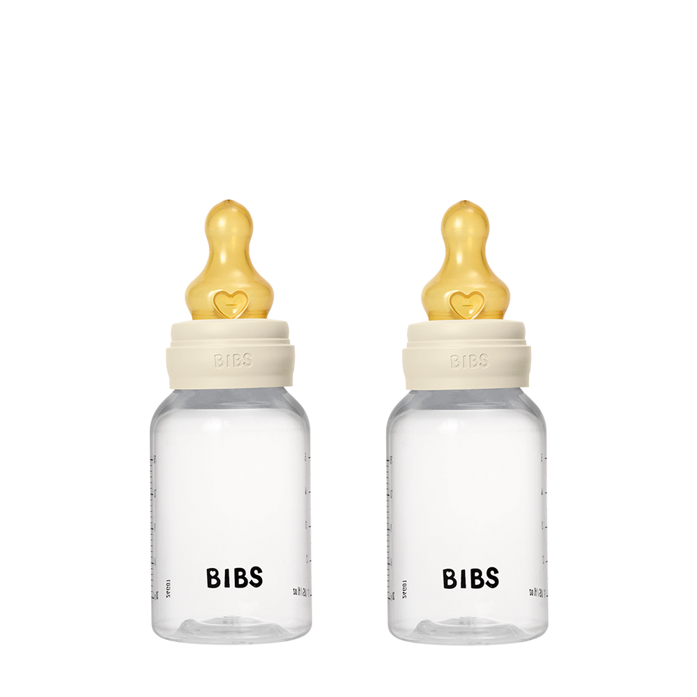 Baby BPA-Free PP Bottle Set 2 Pack Latex - Ivory
