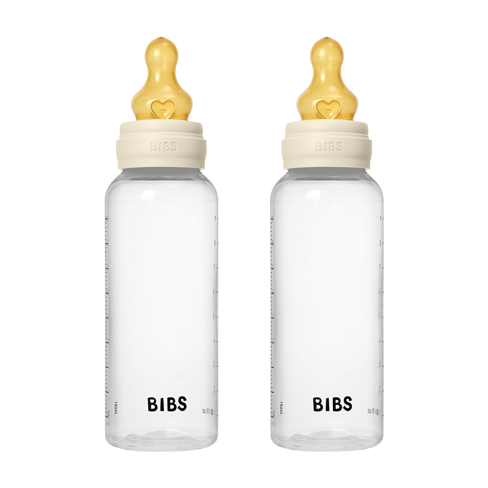 Baby BPA-Free PP Bottle Set 2 Pack Latex - Ivory