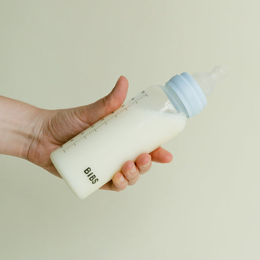 Baby BPA-Free PP Bottle Set 2 Pack Silicone - Ivory