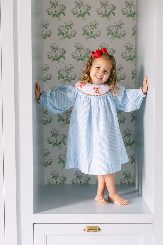 Blue Candy Cane Dress