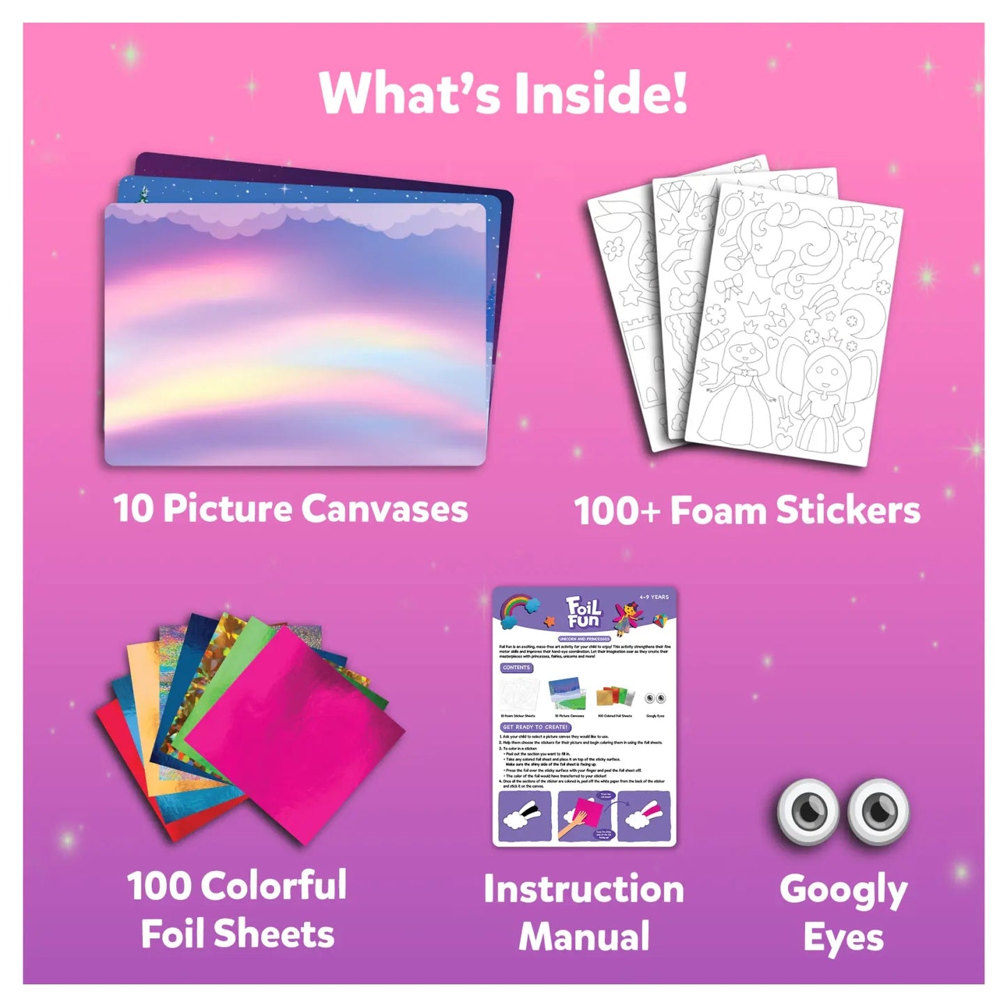Foil Fun- Unicorn Princess