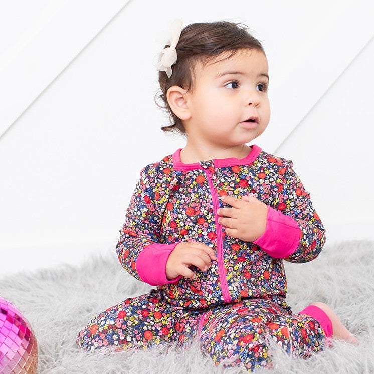 Midnight Petals Coverall