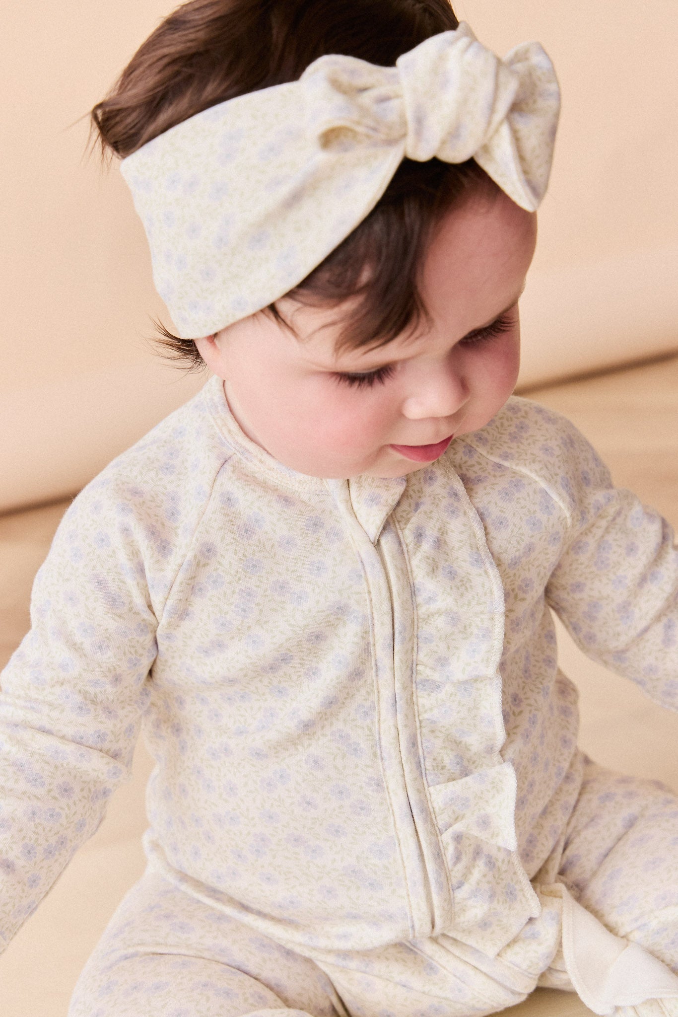 Organic Cotton Melanie Onepiece - Emmy Lilac