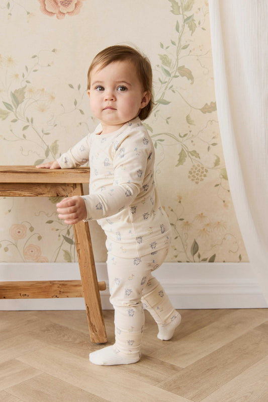 Organic Cotton Jarrah Long Sleeve Pyjama Set - Charlies Butterflies