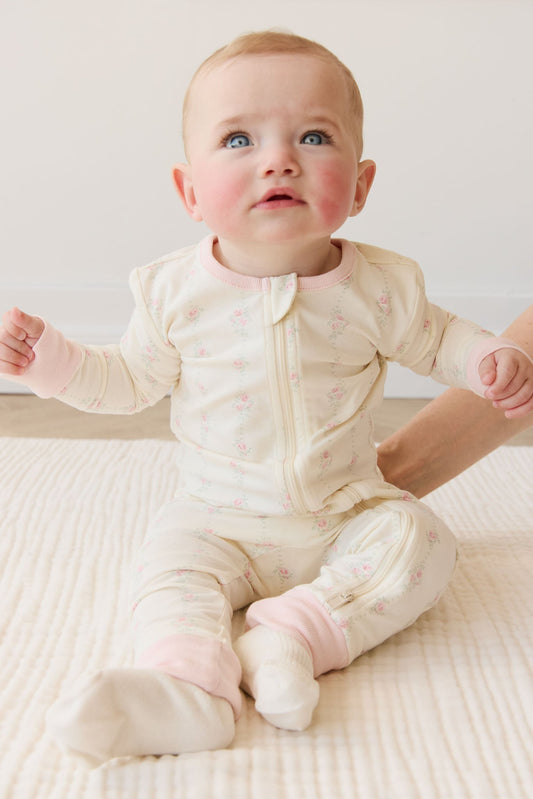 Organic Cotton Jude Onepiece - Rose Trail