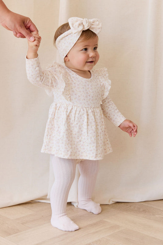 Organic Cotton Vivienne Playsuit - Aries Mauve