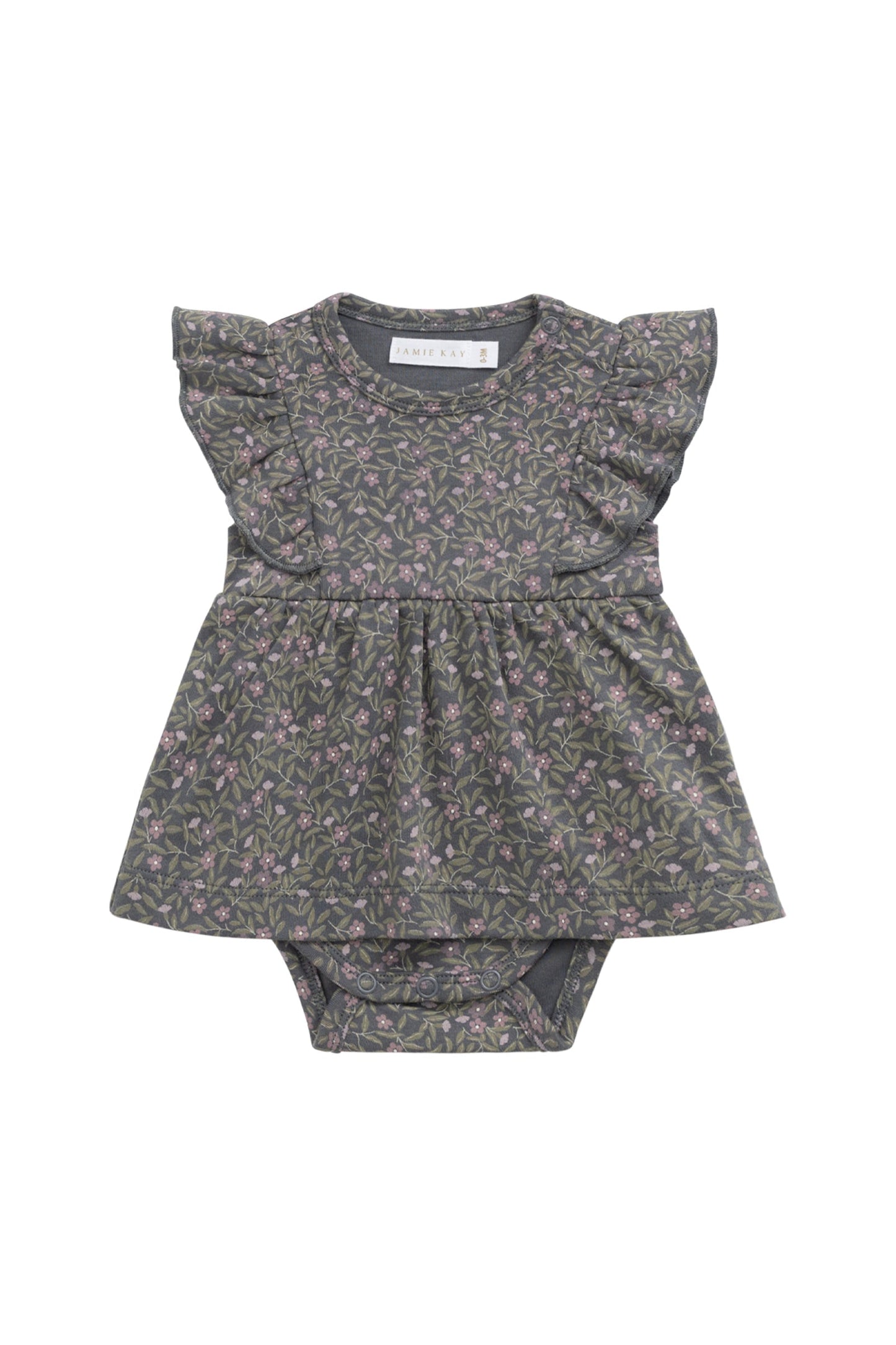 Organic Cotton Elianna Playsuit - Phoebe Lava
