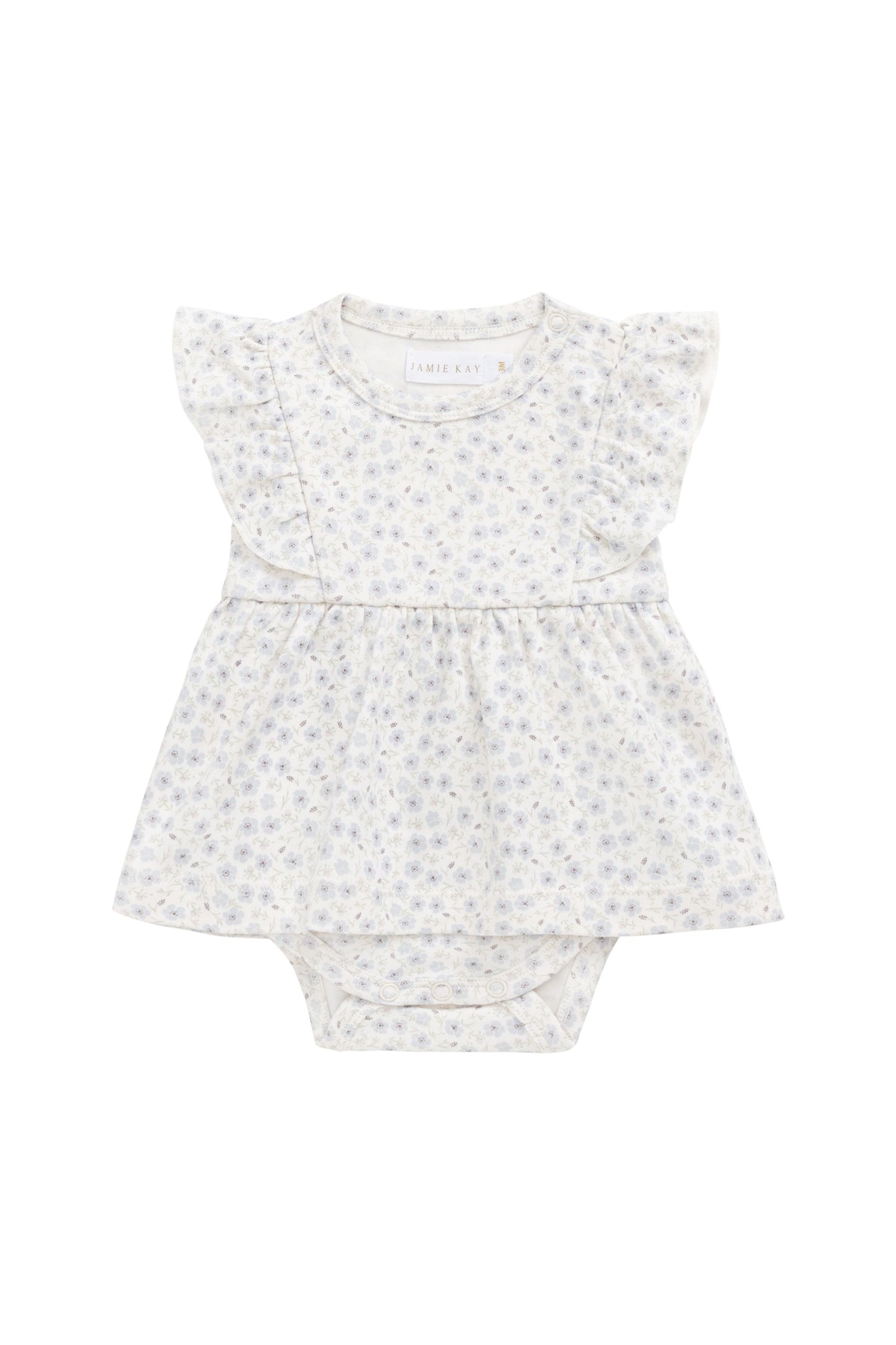 Organic Cotton Elianna Playsuit - Penelope Evening Haze