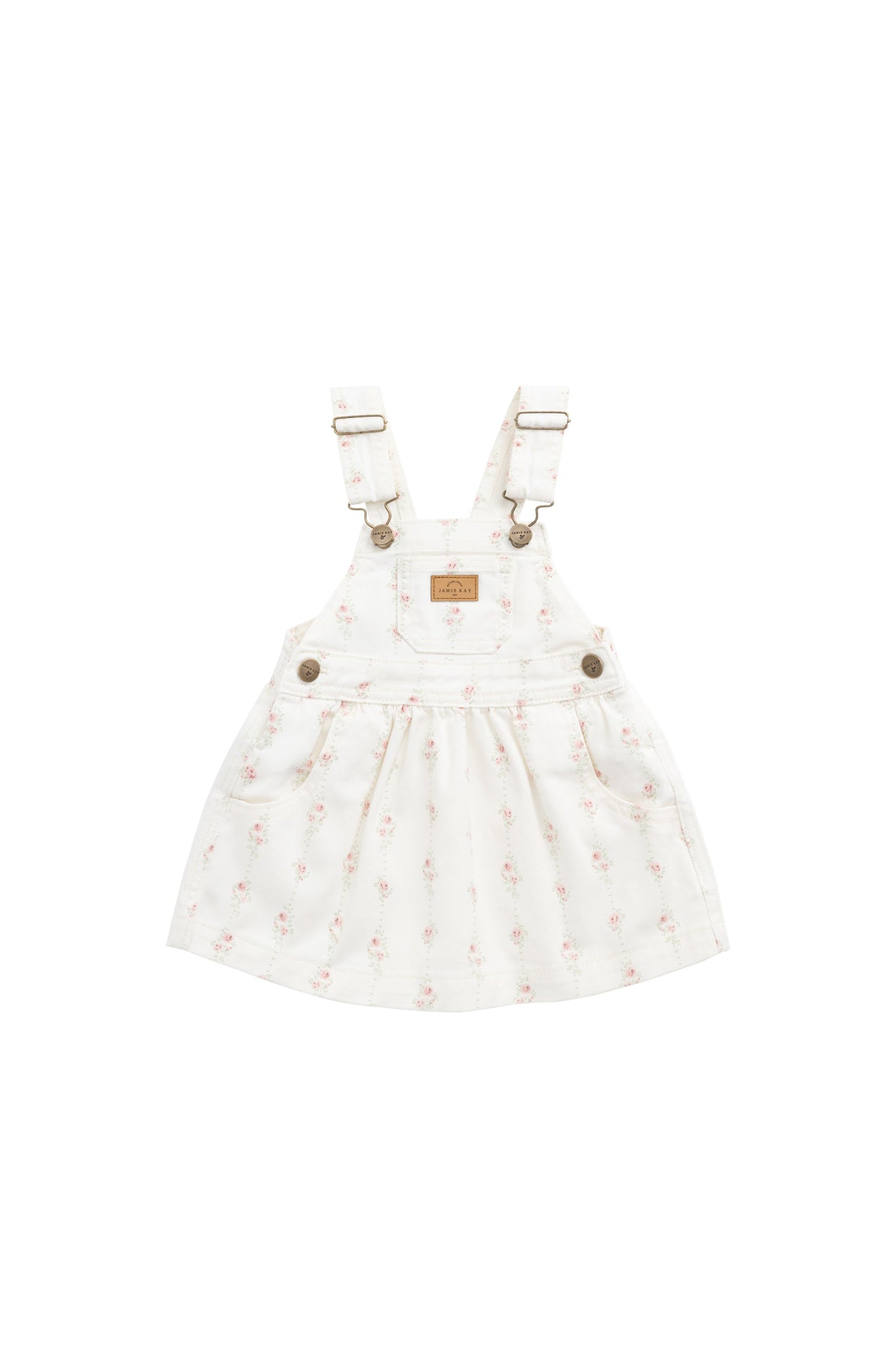Norah Overall Dress - Rose Trail