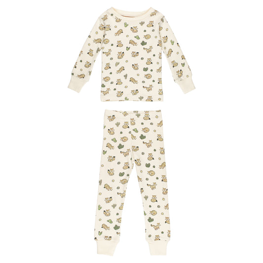 Kids Organic Pajama Little Fox