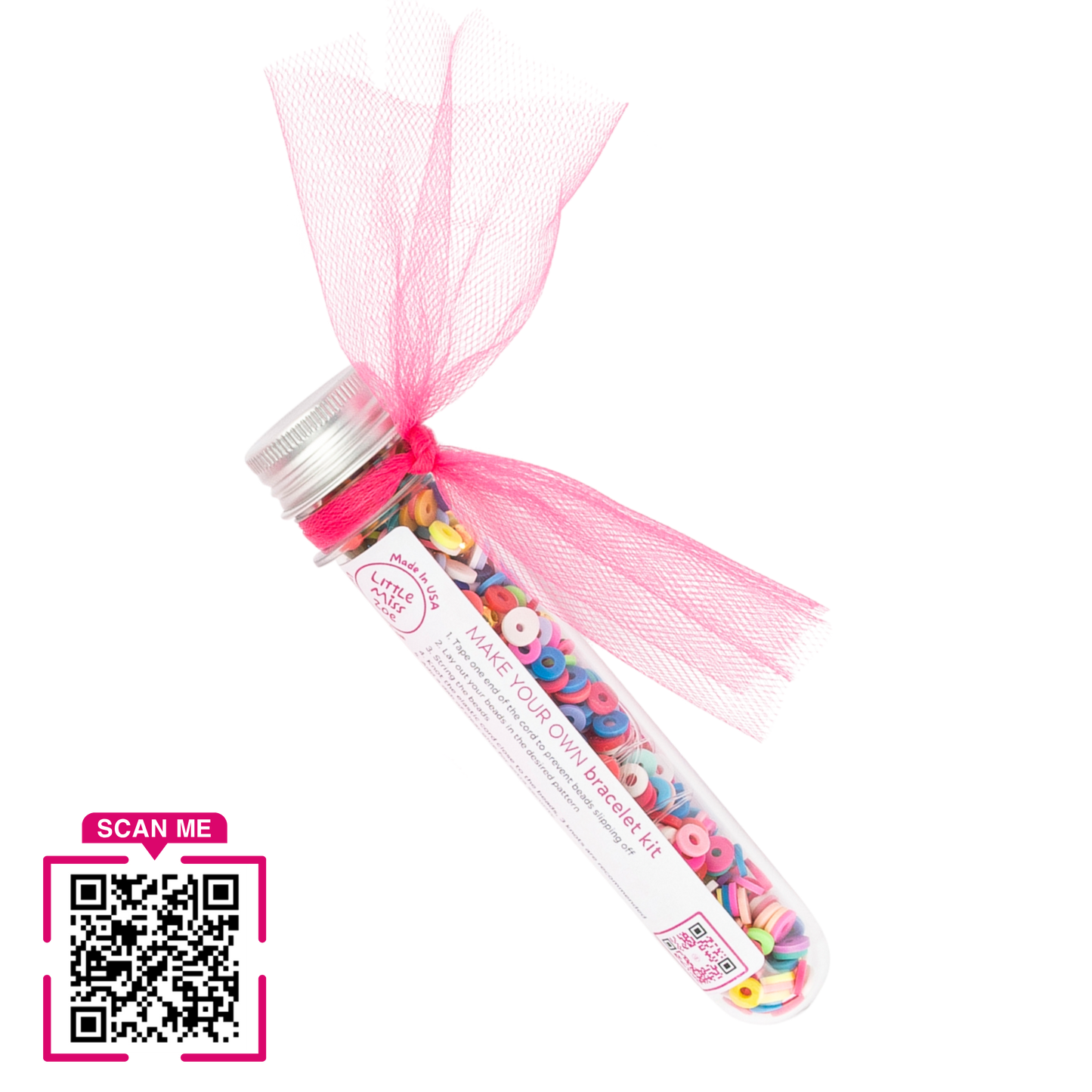 DIY Kids Vinyl Bracelet Kit Rainbow