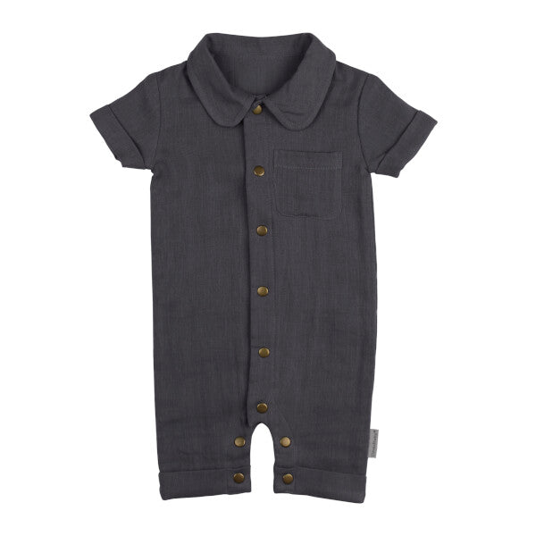 Organic Muslin Sleeve Coverall