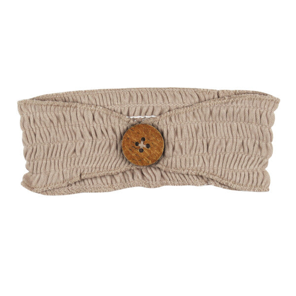 Organic Button Headband