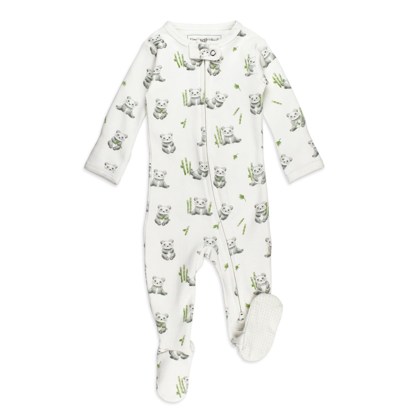 Organic 2-Way Zipper Footie