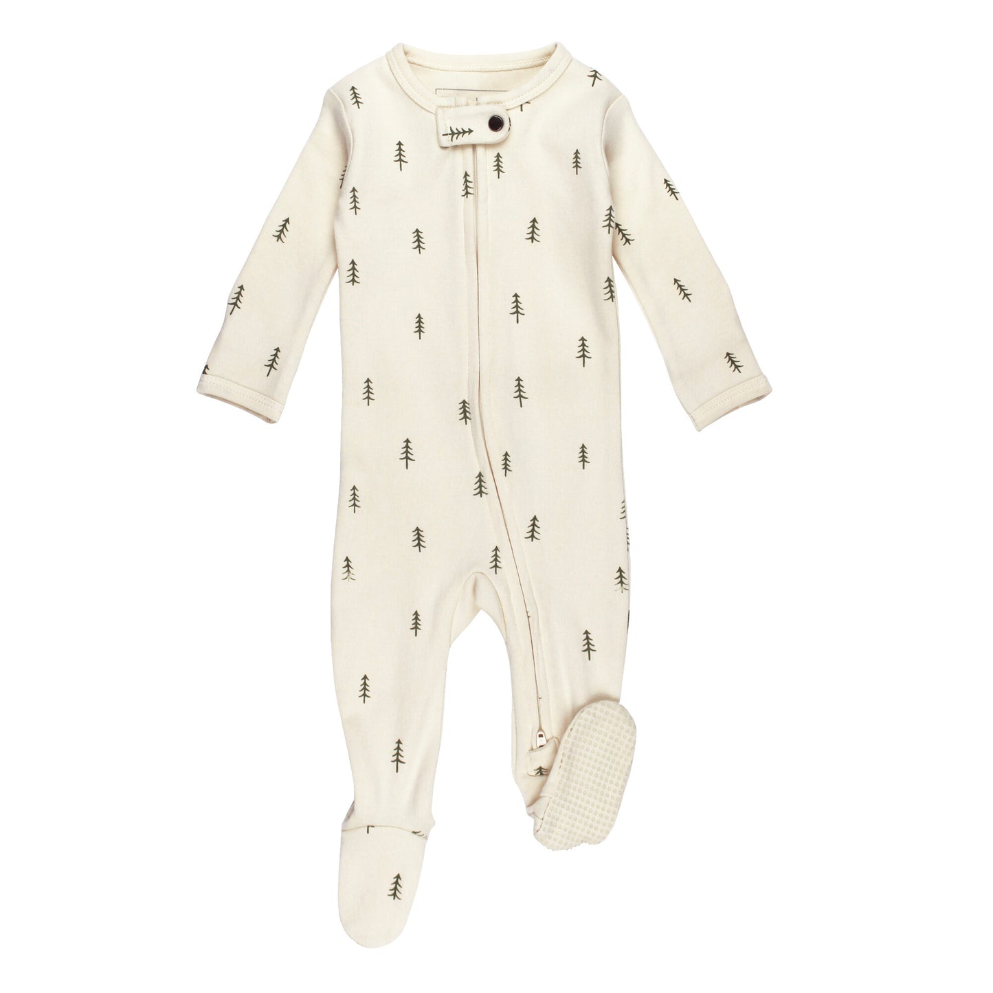 Organic 2-Way Zipper Footie Winter