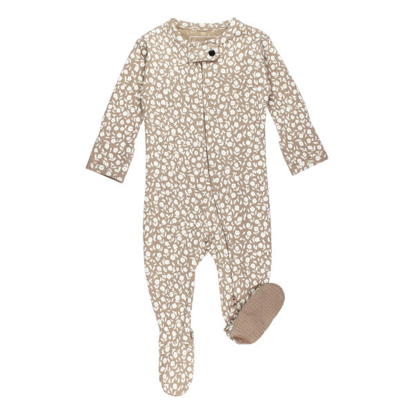 Organic 2-Way Zipper Footie
