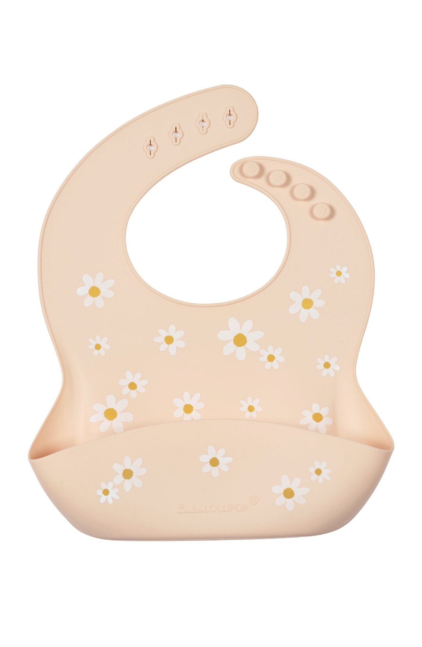 Silicone Bib Daisy Oat