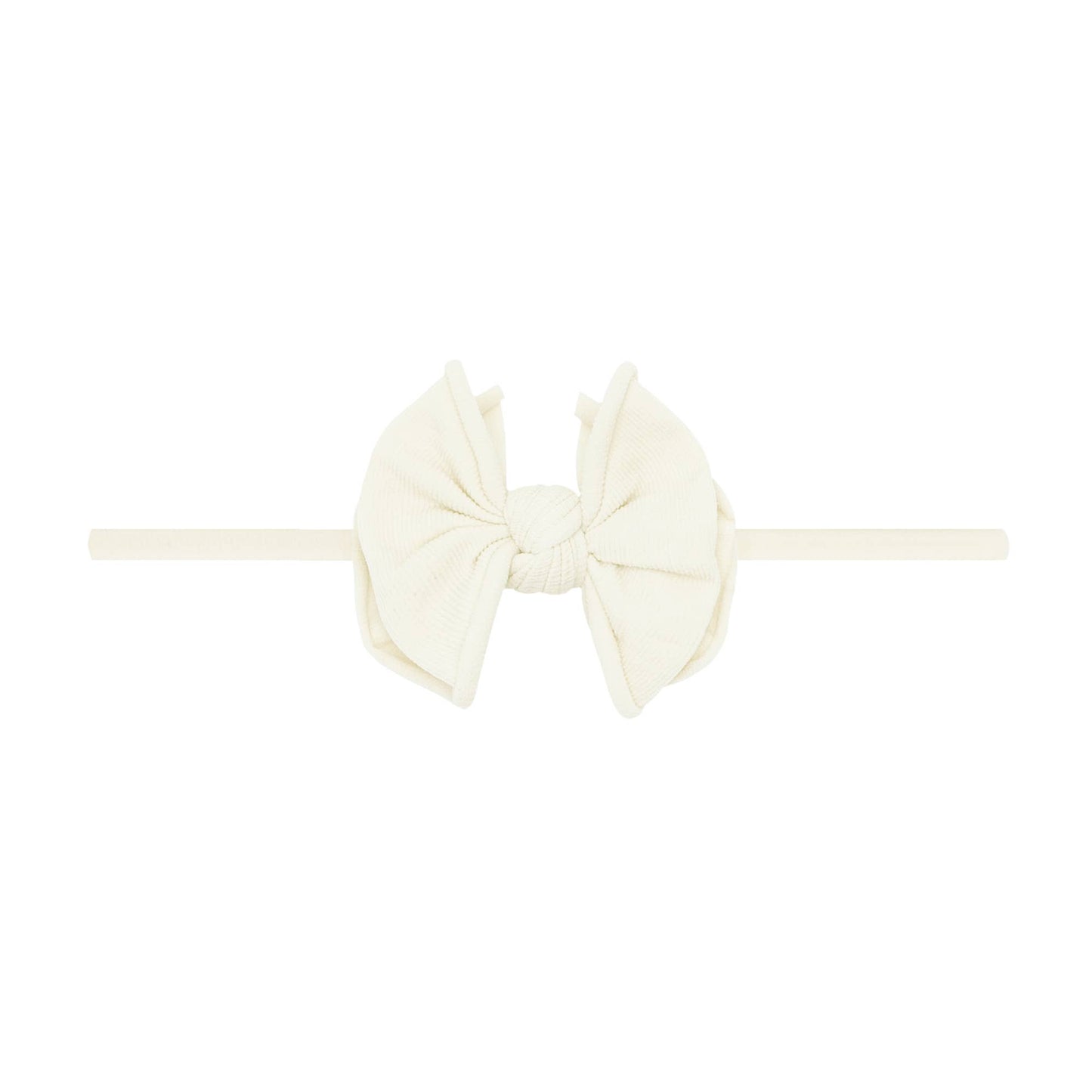 Baby Bling Baby FAB Skinny soft nylon bow headband