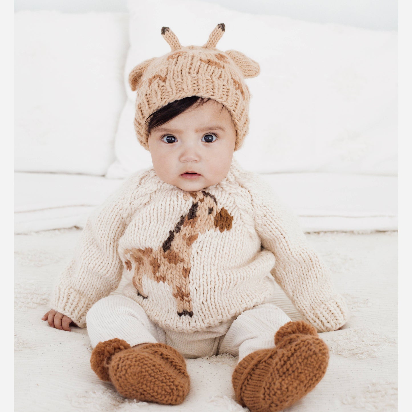 Giraffe Sweater for Baby