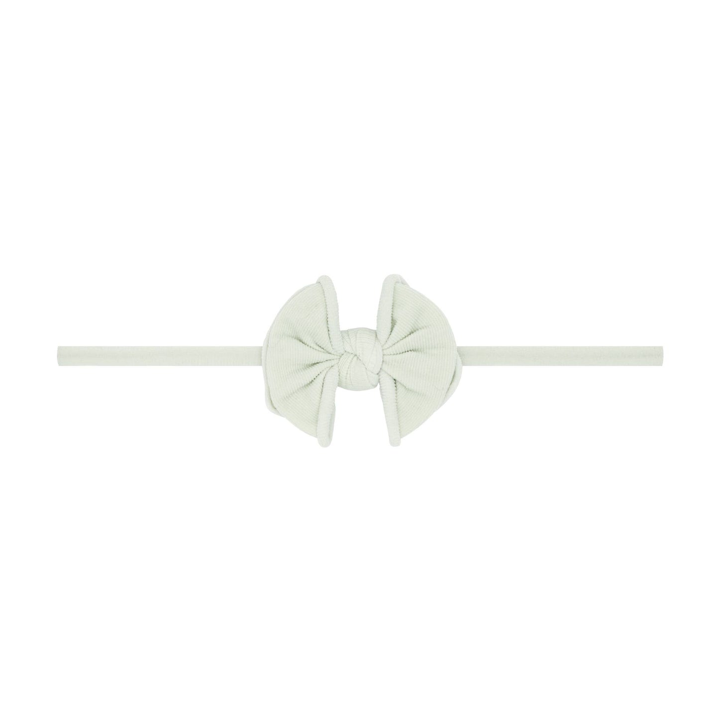 Baby Bling Baby FAB Skinny soft nylon bow headband