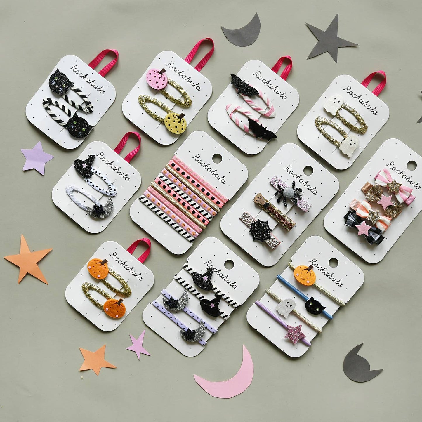 Witching Hour Glitter Clips