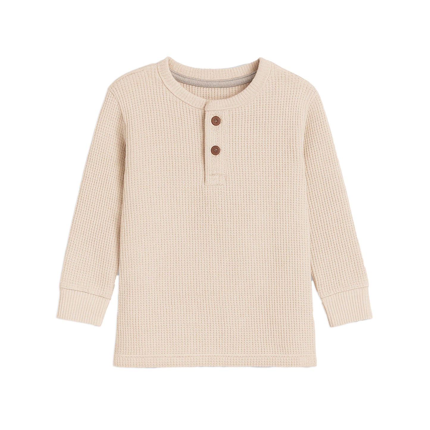 Jones Waffle Knit Henley Raglan Shirt