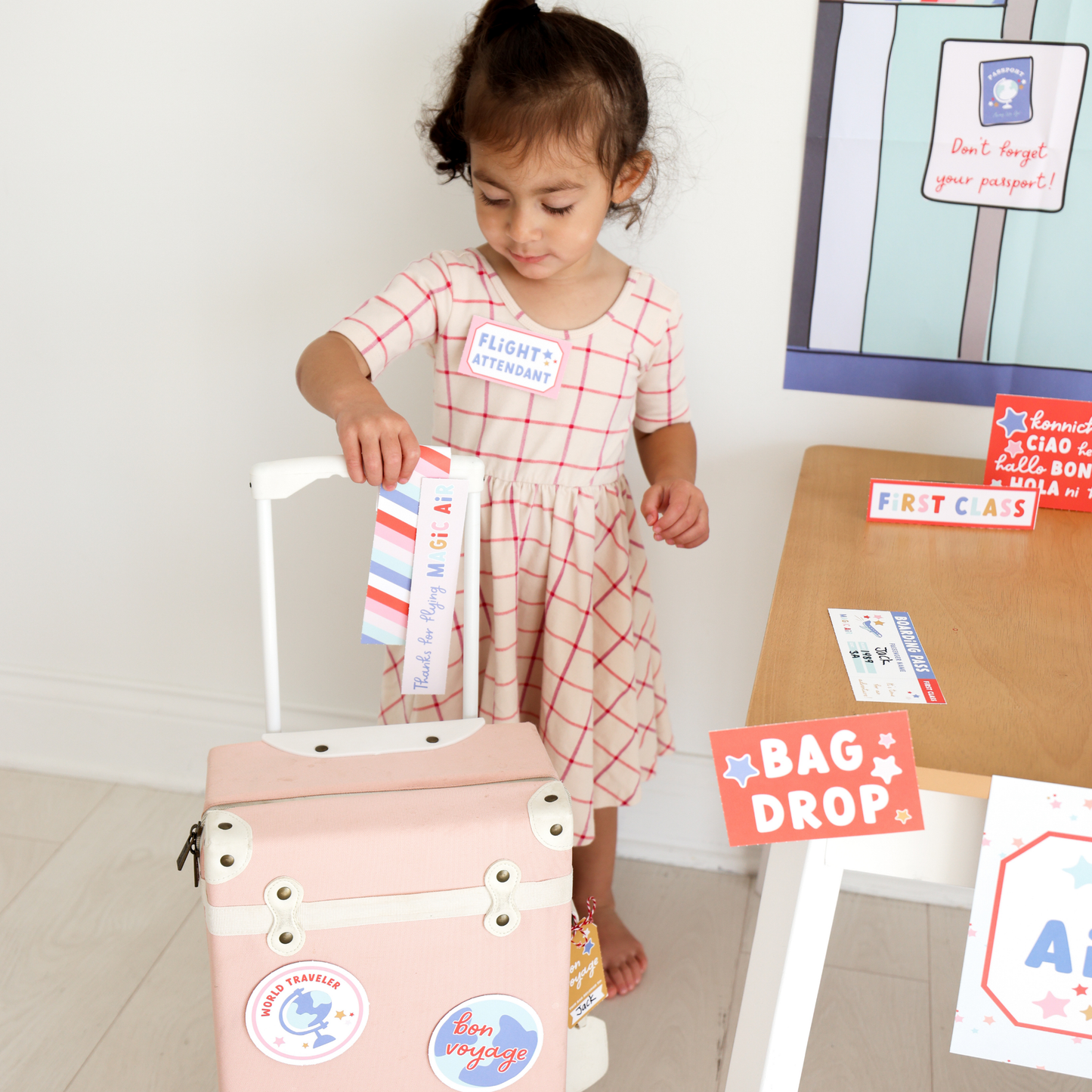Airport Pretend Play Kit for Kids – Interactive & Creative