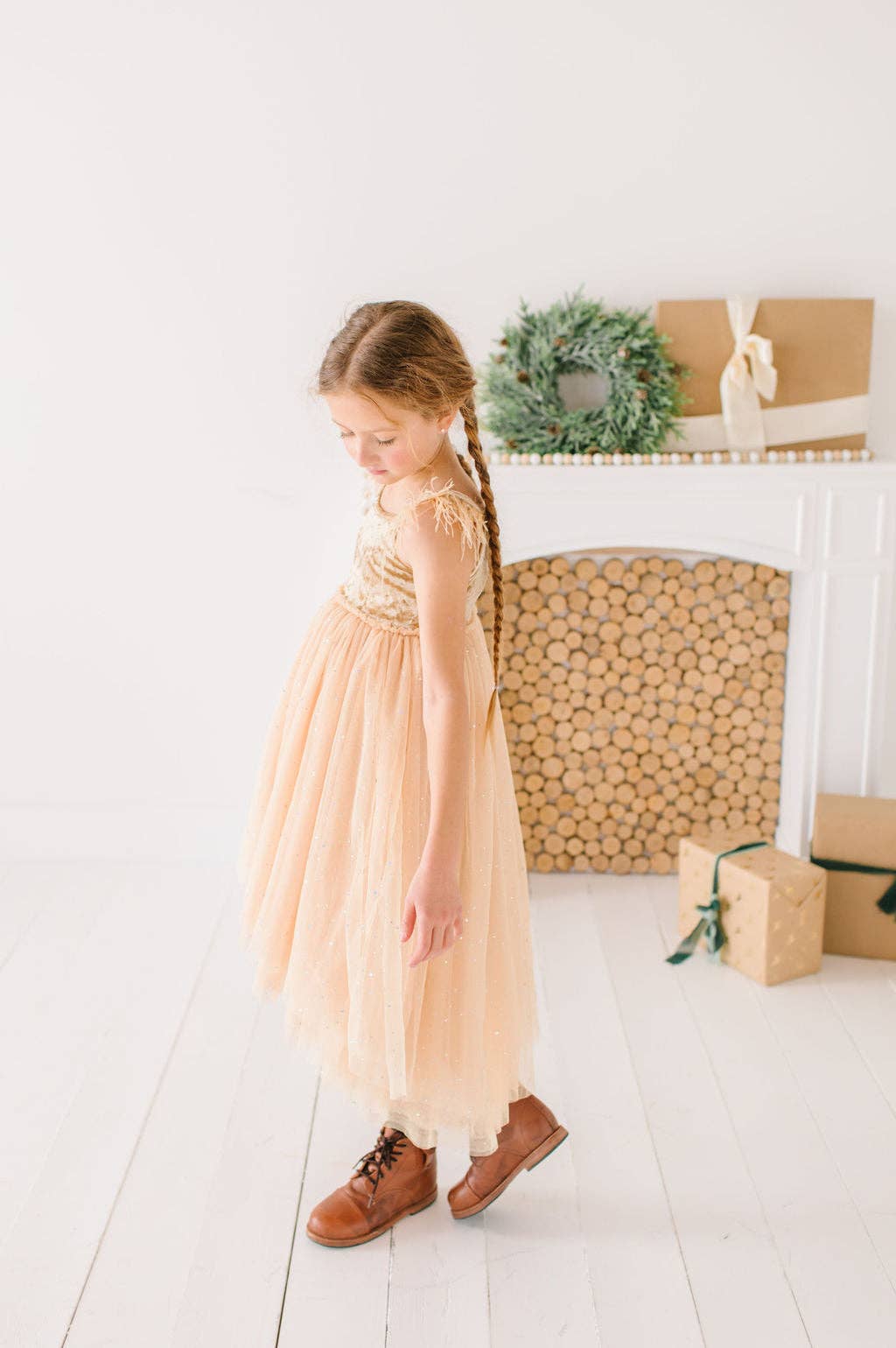 Jolie Dress in Golden Child