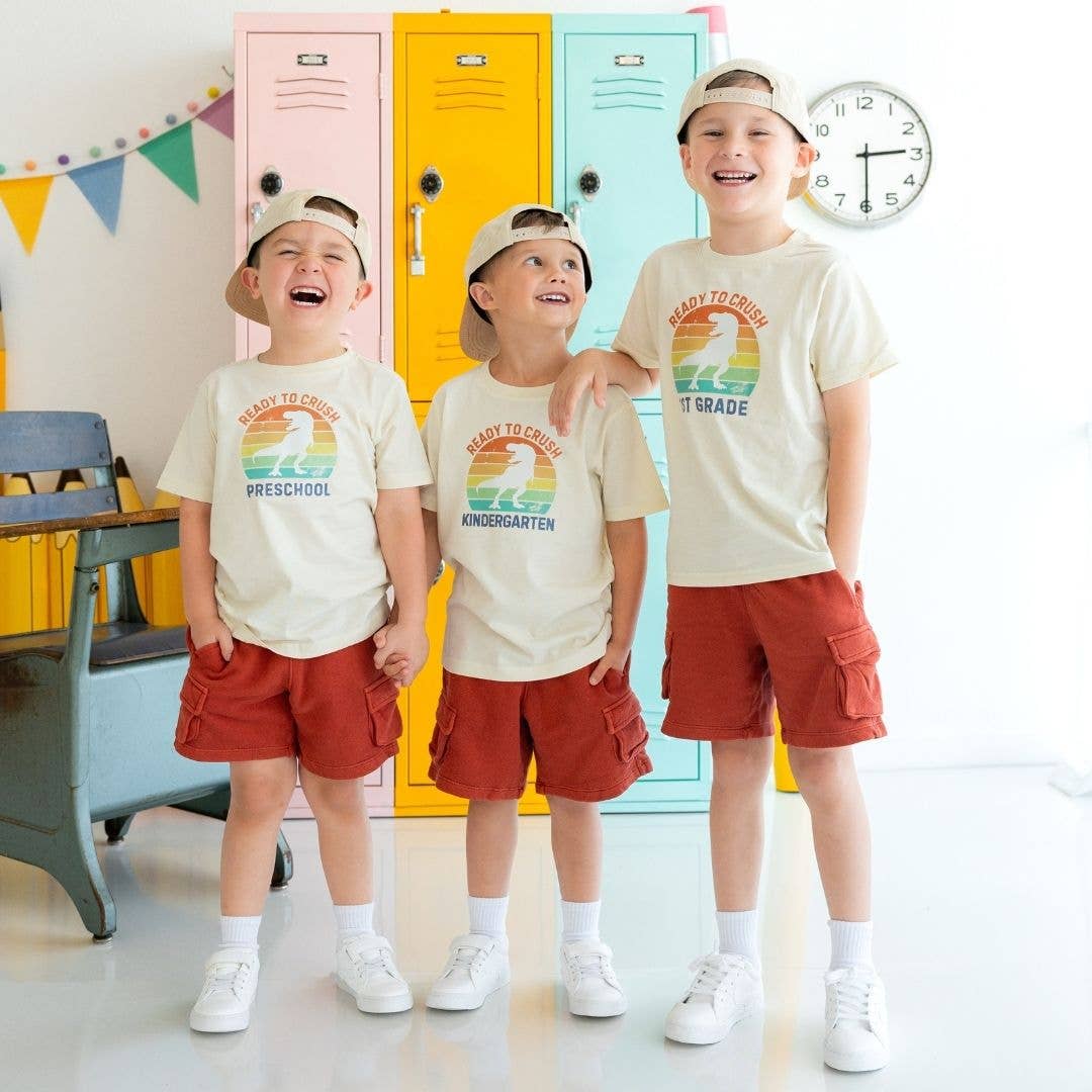 Ready to Crush Kindergarten Short Sleeve T-Shirt - Kids
