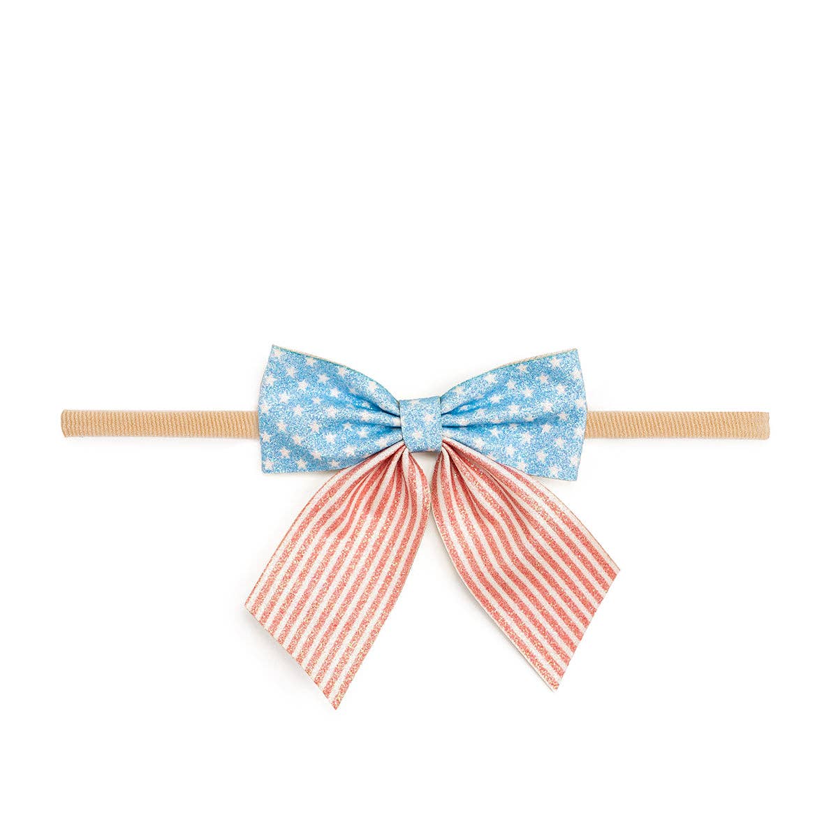 Patriotic Cutie Bow Baby Headband
