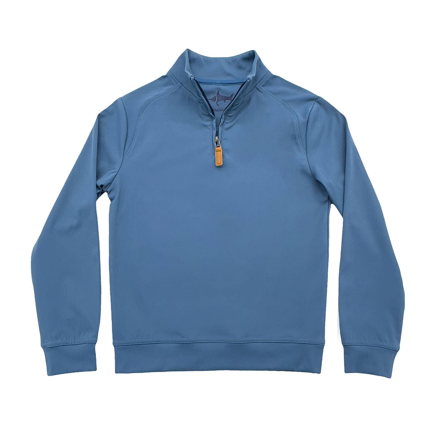 Boys Collins Performance Quarter Zip- Blue