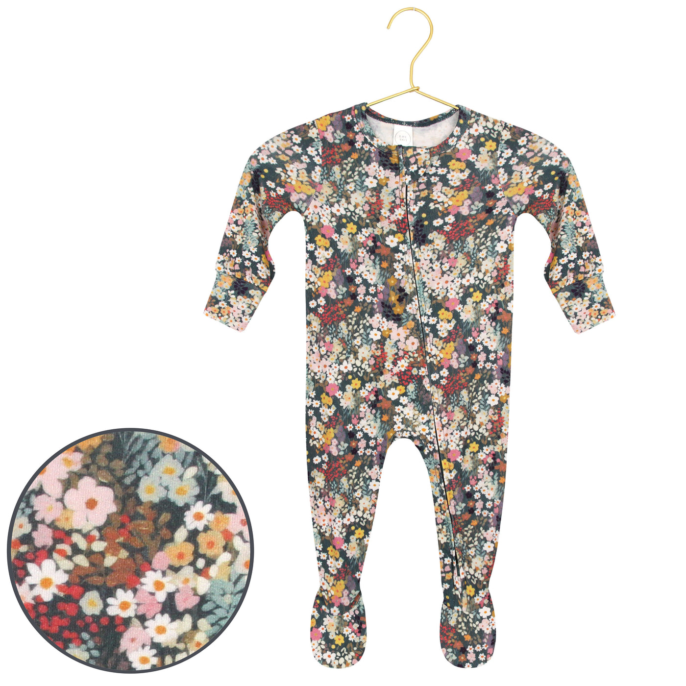 Aria Zipper Footie