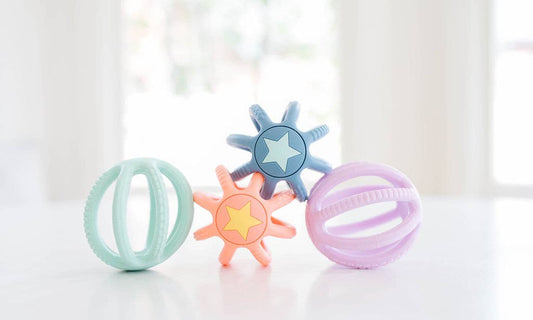 Silicone Teething Ball for Babies/Fidget Toy for Kids