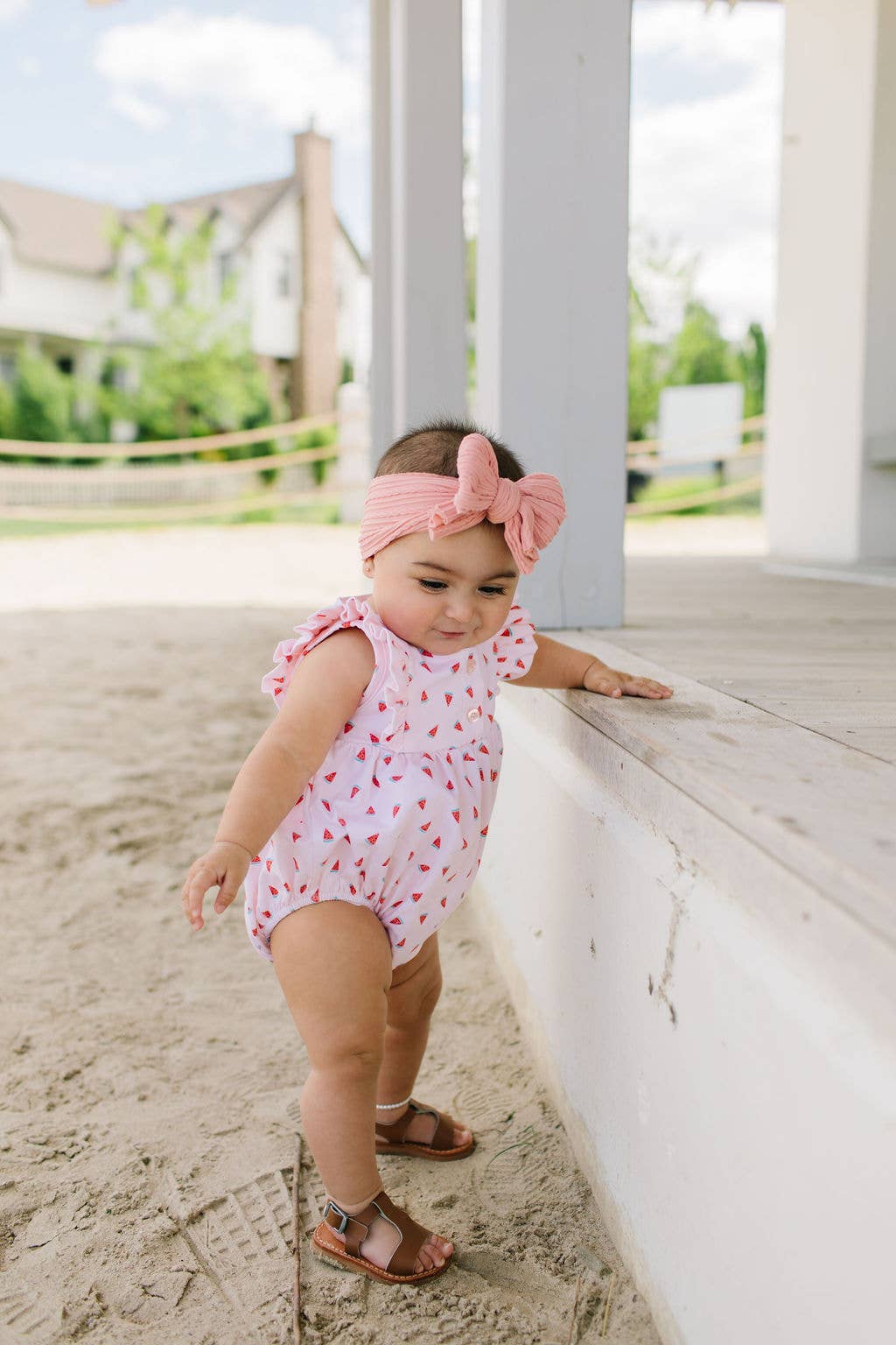 Betsy Bubble in Watermelon | Baby Girl Bubble | Summer Preorder
