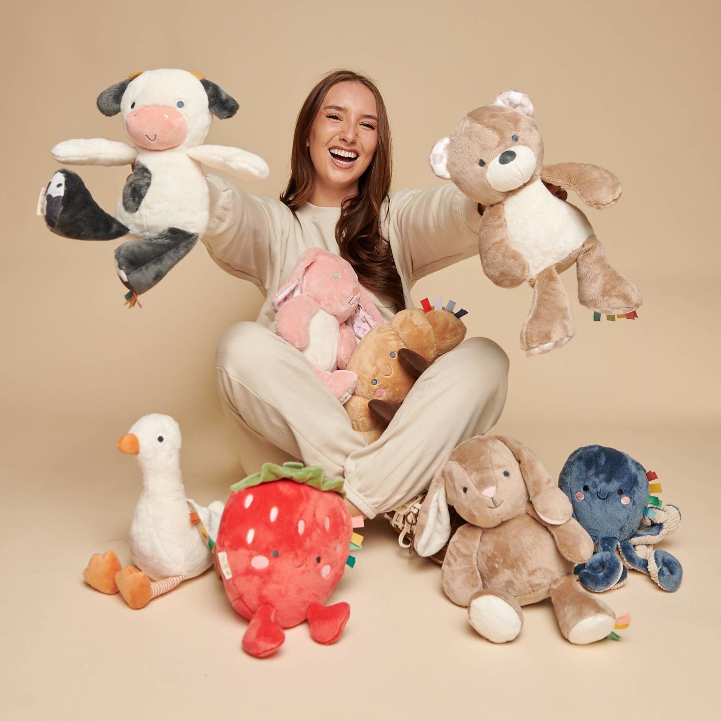 Sweet Snuggles Plush Cow