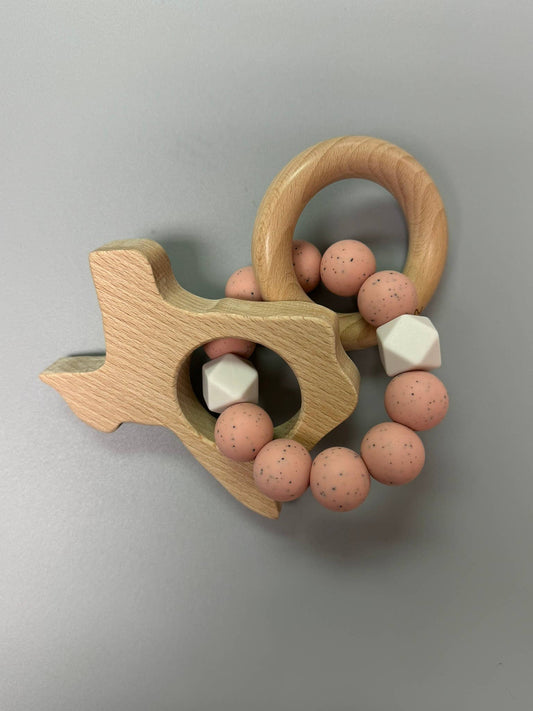 Texas Teething Rattle