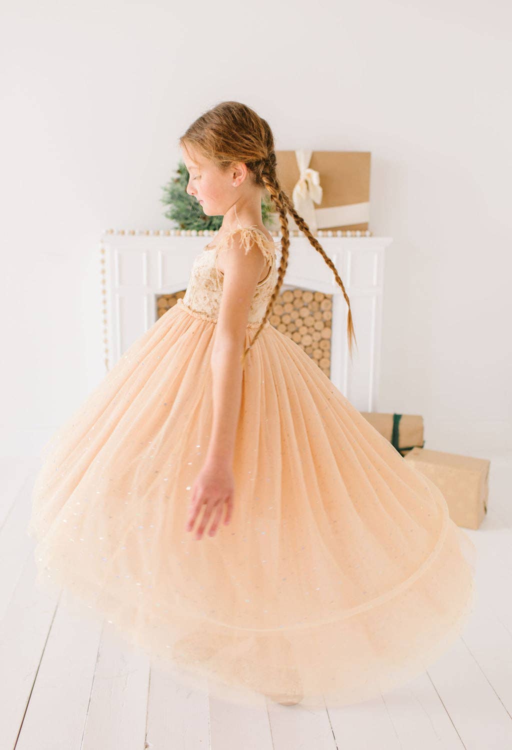 Jolie Dress in Golden Child